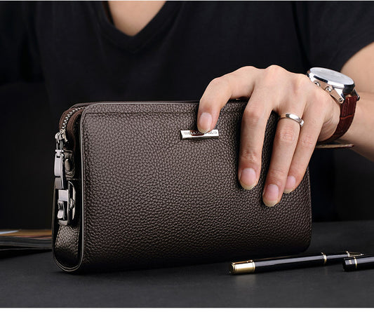 Men's Large-Capacity Wallet Male Clutch
