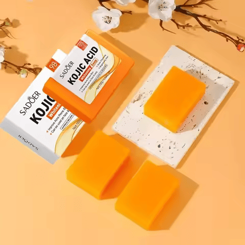 100G West & Month Turmeric Facial Soap Handmade Soap Facial Deep Cleansing Pores Hydrating Moisturizing Repair Tender Skin