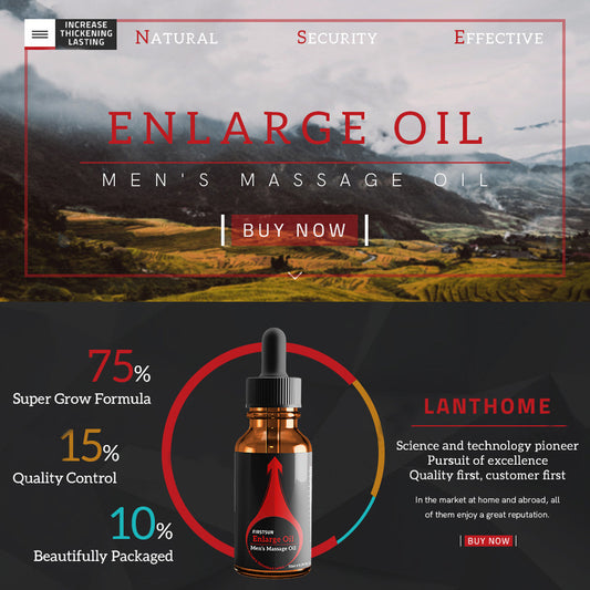 10ml Men Dig Penis Enlargement Oil for Men Quick Erection Massage Dick Enlarge Oils