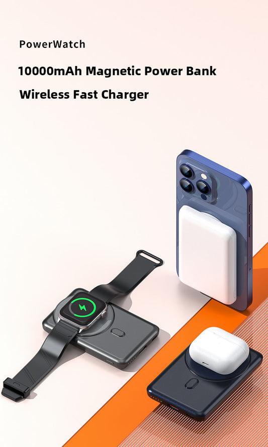 10000mah Magnetic Wireless Power Bank