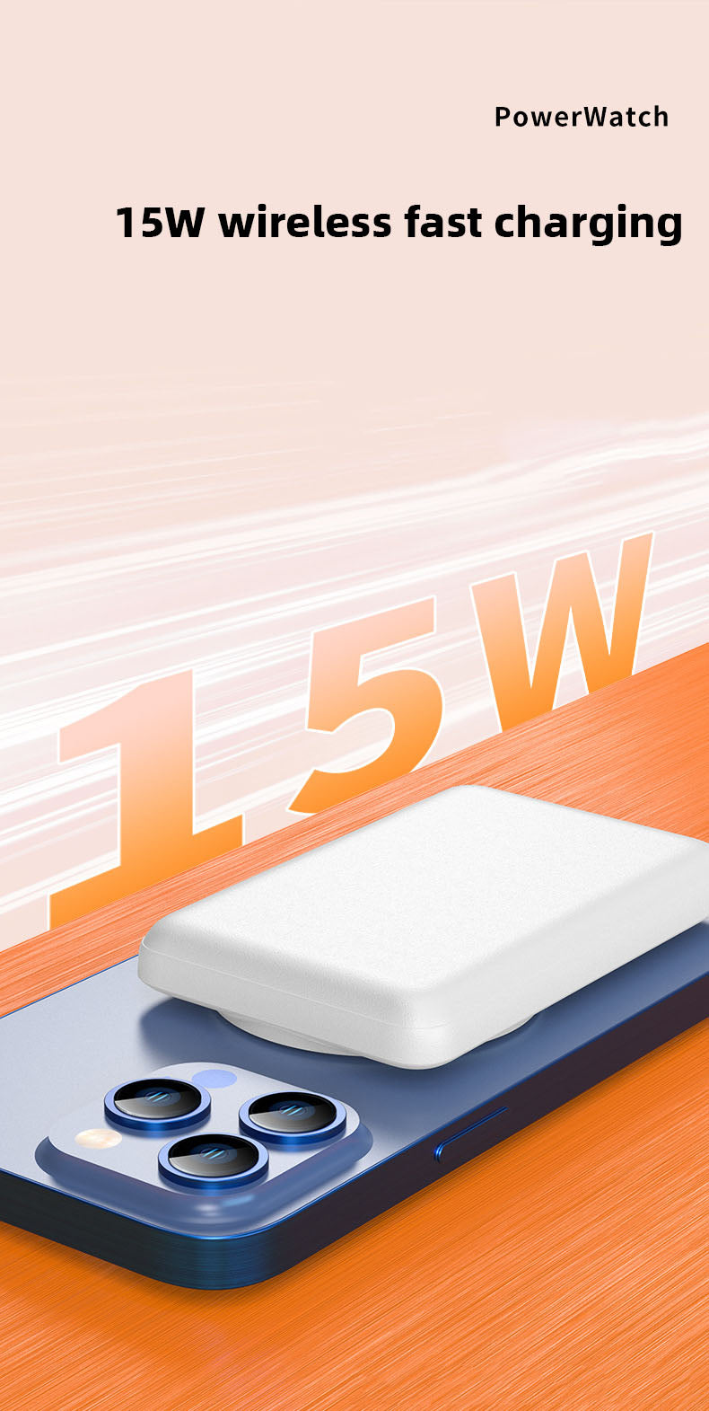10000mah Magnetic Wireless Power Bank