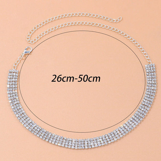 Versatile Personality Fashion Sexy Multi-row Necklace